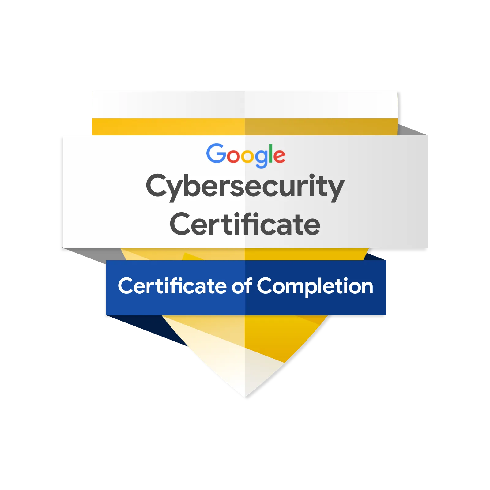 Insignia de Google Cybersecurity
